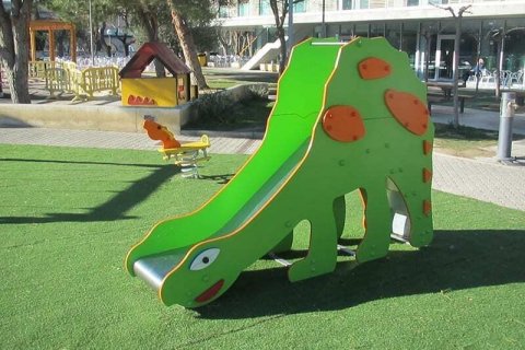 Toboggan Dinosaure pour enfant de 1 à 9 ans