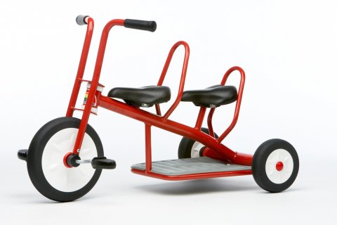 Tricycle Linea Rossa Carry 2 places Italtrike
