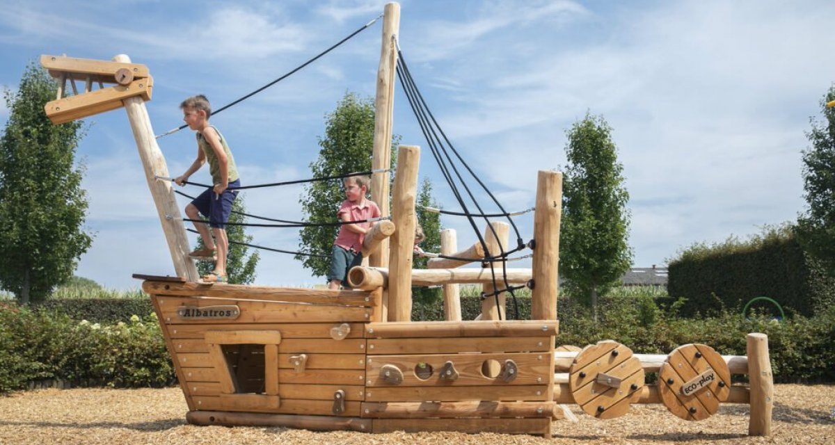 Bateau viking Robinier
