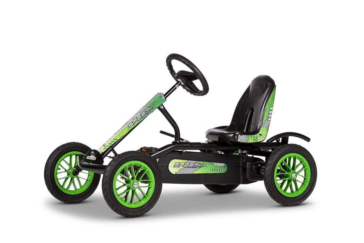 Kart à pédales Go-Kart Speedy BF1 (Vert) pour enfants