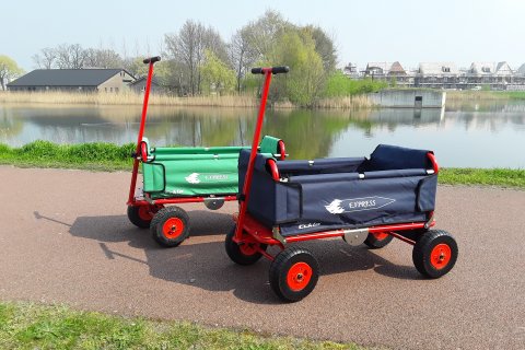 Chariot pour enfant Eckla Express pliable avec pneus anti-crevaison