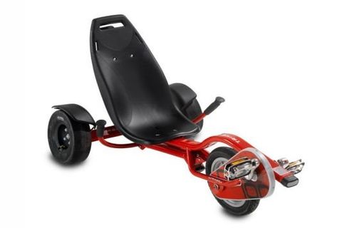 Triker Pro 100 rouge et noir grand très maniable de haute qualité et de conception supérieure chez Distri Buggy