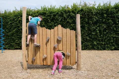 Jeux à grimper et à escalader en Robinier