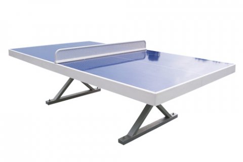 Table de ping pong antivandalisme  en fibre polyester