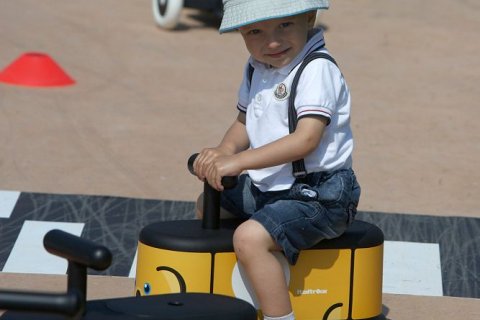 La Cosa Animaux pour interieur et exterieur de la marque Italtrike - Porteur destiné aux enfants de 1 à 6 ans