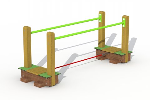 Parcours petite enfance - Pont de singe