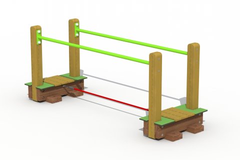 Parcours petite enfance - Pont de singe