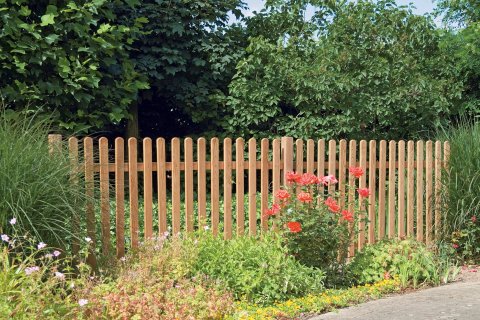 Cloture décorative en Pin du Nord impregné de 1.80 metre