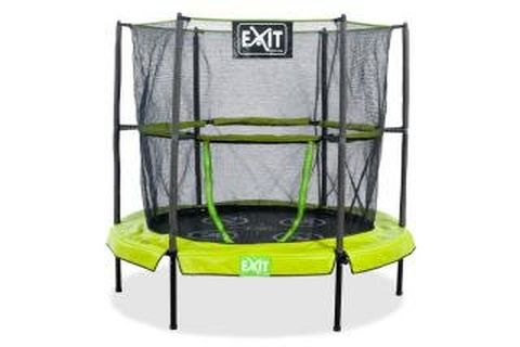 Très beau TRAMPOLINE Bounzy Mini 140cm, ludique et éducatif, pour enfants avec filet de sécurité chez Distri Buggy