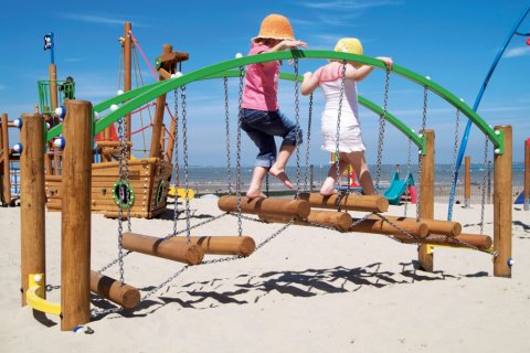 Aire de jeux Pont souple / Pont Galbé / Pont de la jungle / Arc suspendu pour enfants de 4-15 ans