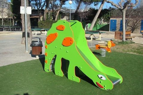 Toboggan Dinosaure pour enfant de 1 à 9 ans