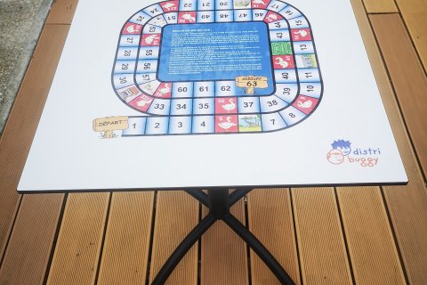 Table de jeux de l'Oie