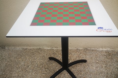 Table de jeux de dames