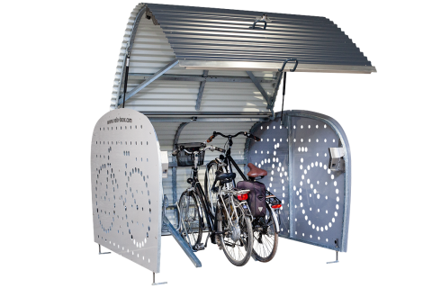 garage a vélos Vélo-Boxx, l'espace intelligent pour stationner cinq vélos