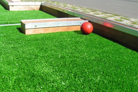 Parcours Mini golf 4 trous en 1 démontable 4.00 par 1.50 m