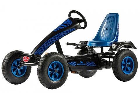 Kart à pédales Go-Kart Super Sport BF1 (Bleu) pour enfants et adolescents