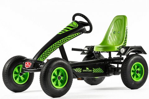 Kart à pédales Go-Kart Super Sport BF1 (Vert) pour enfants et adolescents