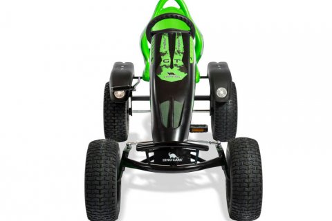 Kart à pédales Go-Kart Trophy BF1 (Noir/Vert) pour enfants et adolescents
