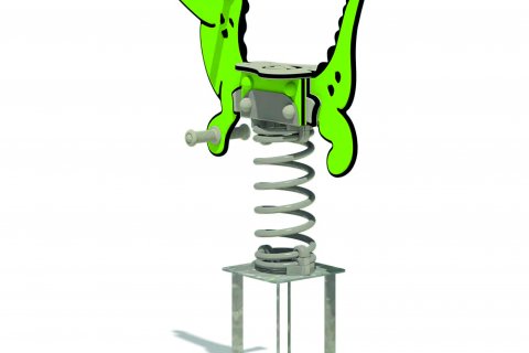 Aire de jeu sur ressort Rex Le Crocodile Wickey